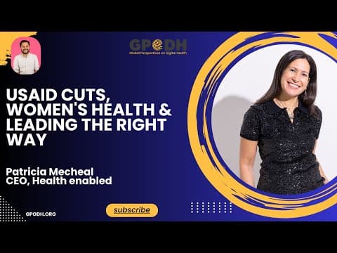 USAID cuts, women's health and leading the right way